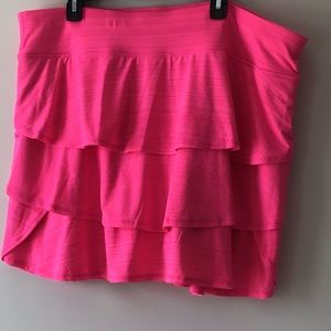 Skort 3X Pink Performance NWOT